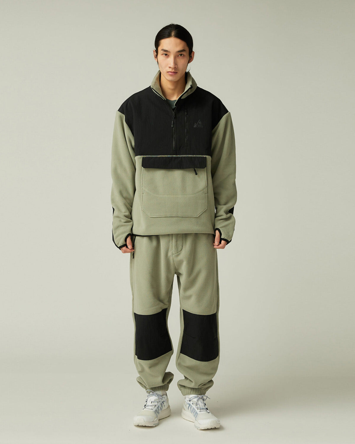 ウォームアップウェア Mepo From American brand Mountain of Moods Fleece Pullover | Snow Peak