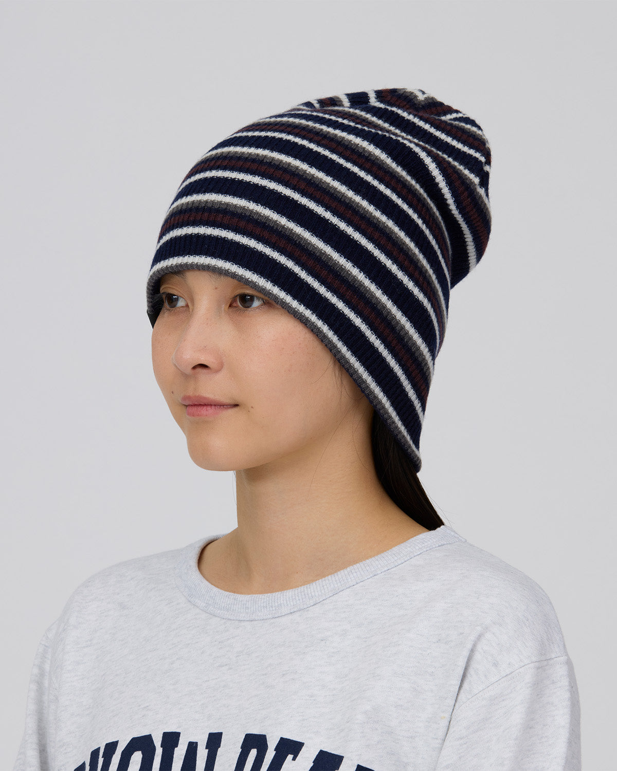 Multi Stripe Knit Cap