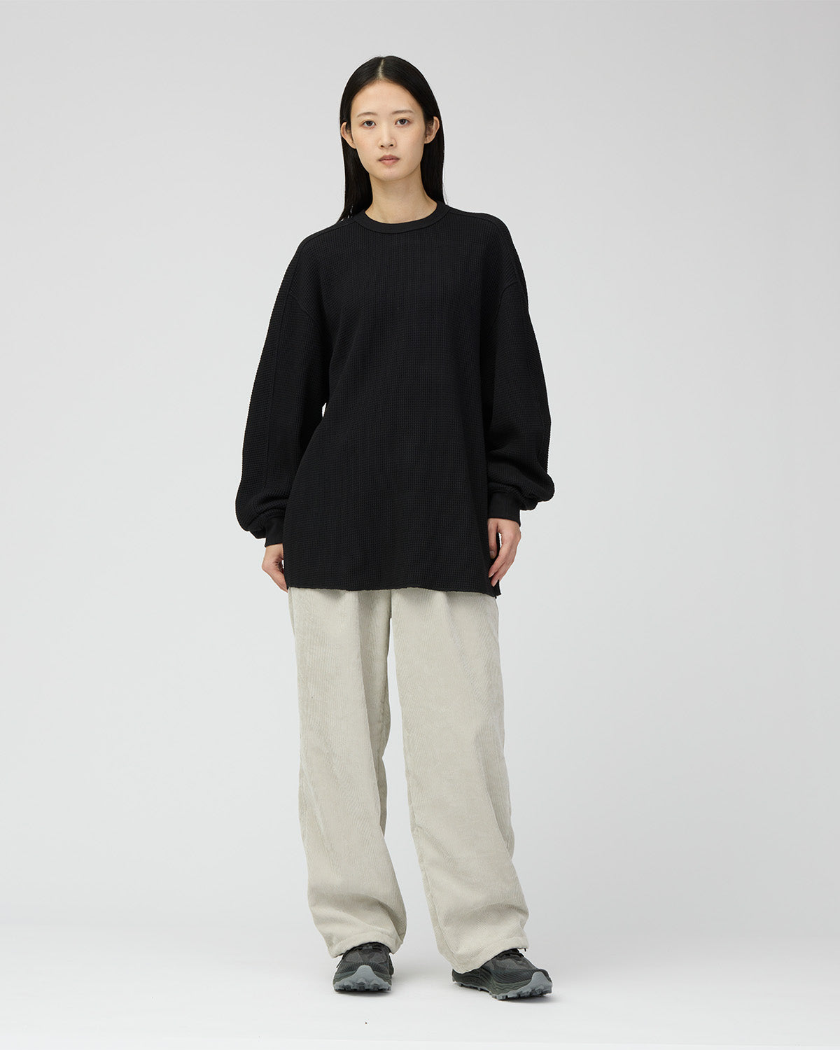 Heavyweight Waffle Pullover