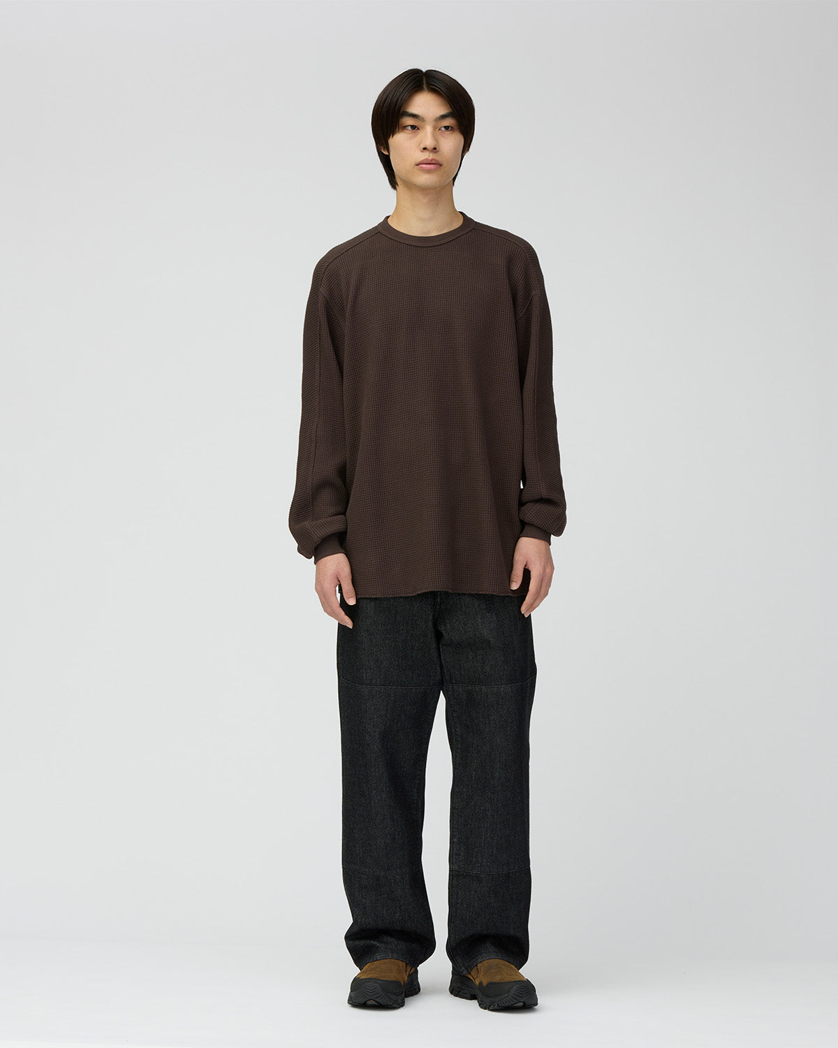 Heavyweight Waffle Pullover