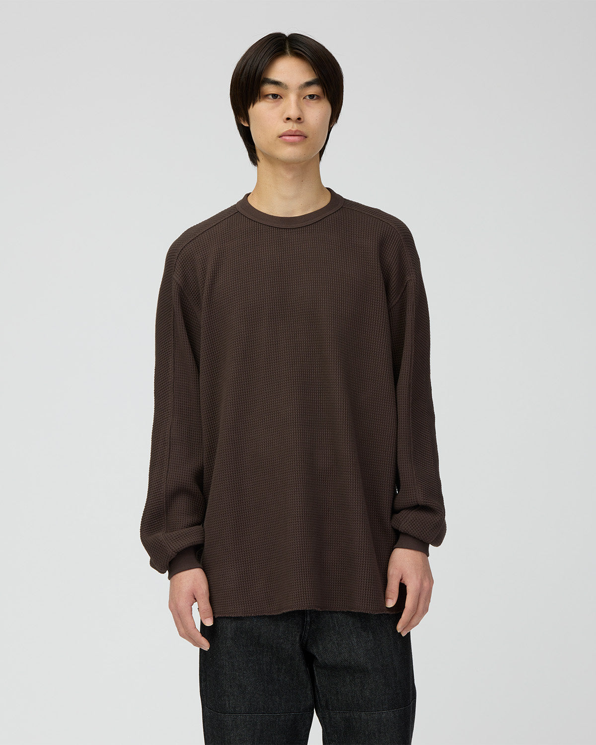 Heavyweight Waffle Pullover
