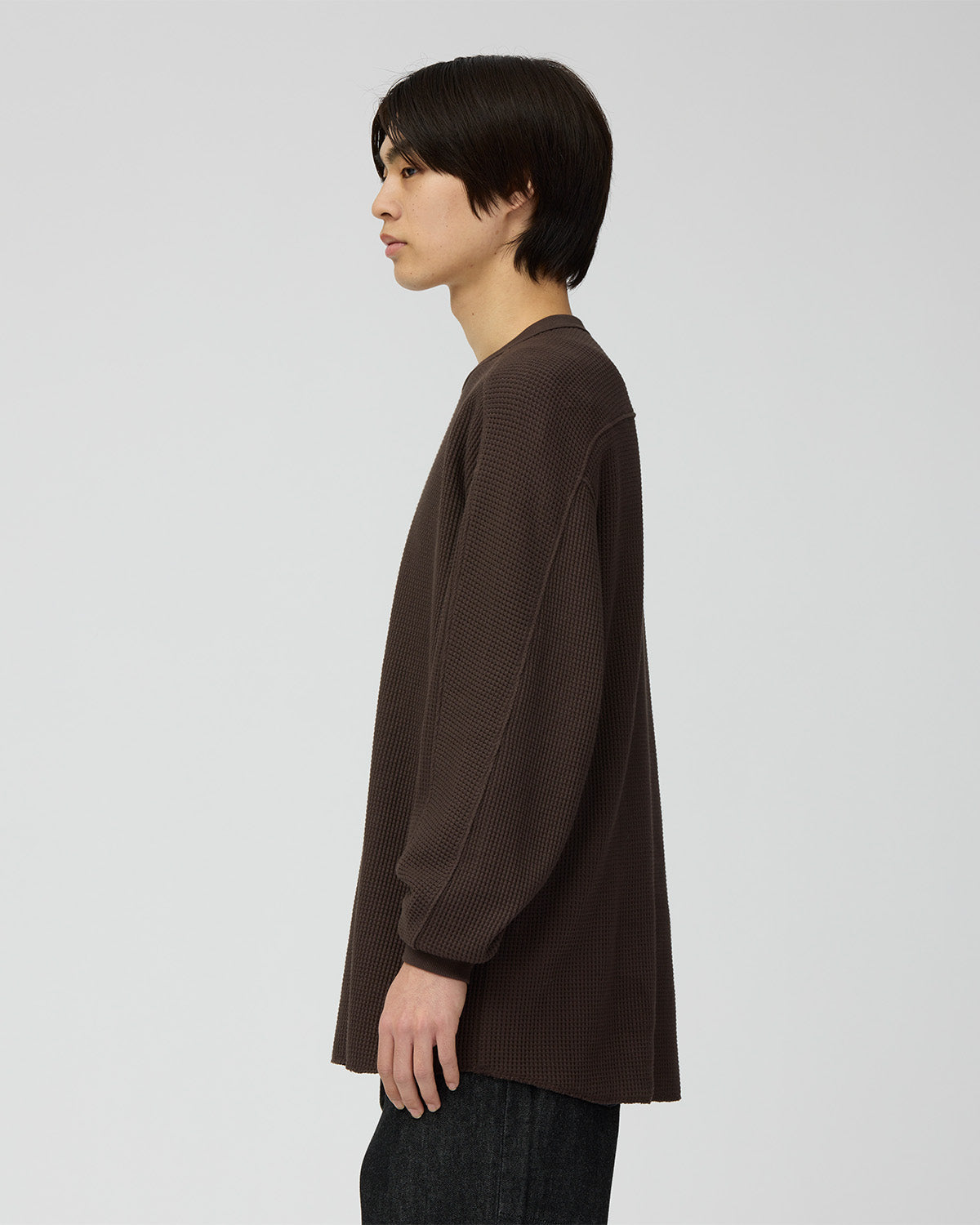 Heavyweight Waffle Pullover