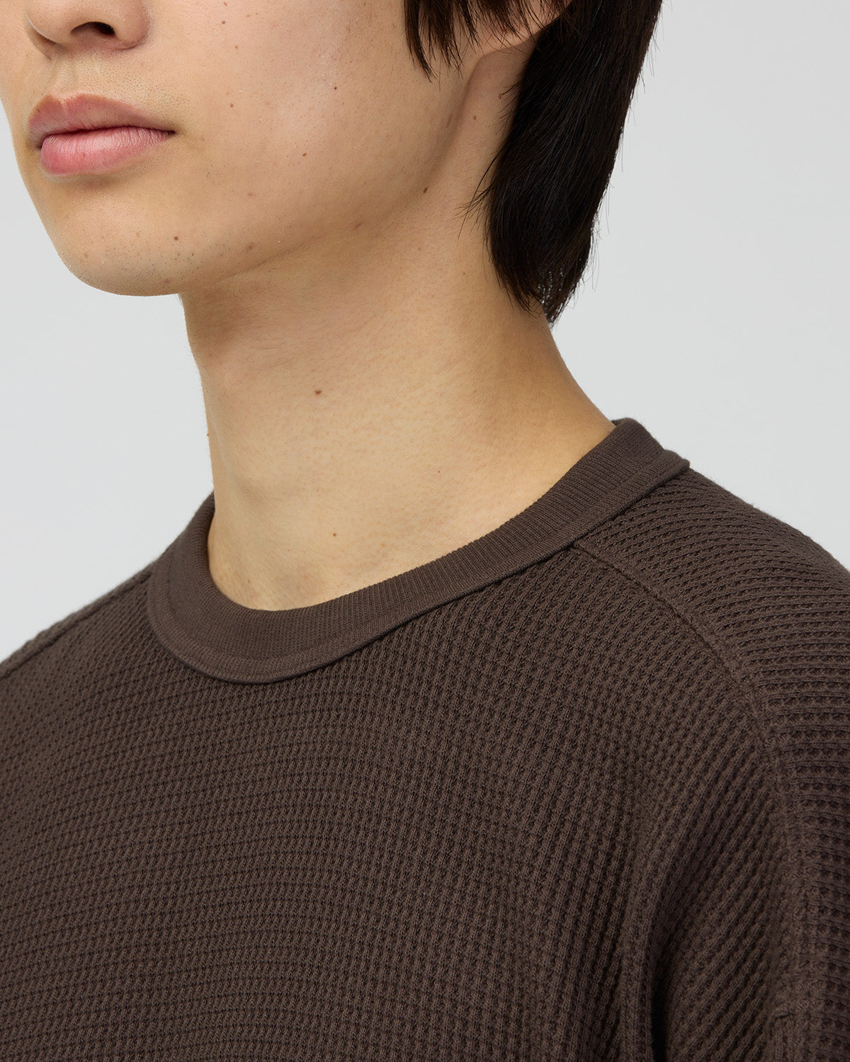 Heavyweight Waffle Pullover