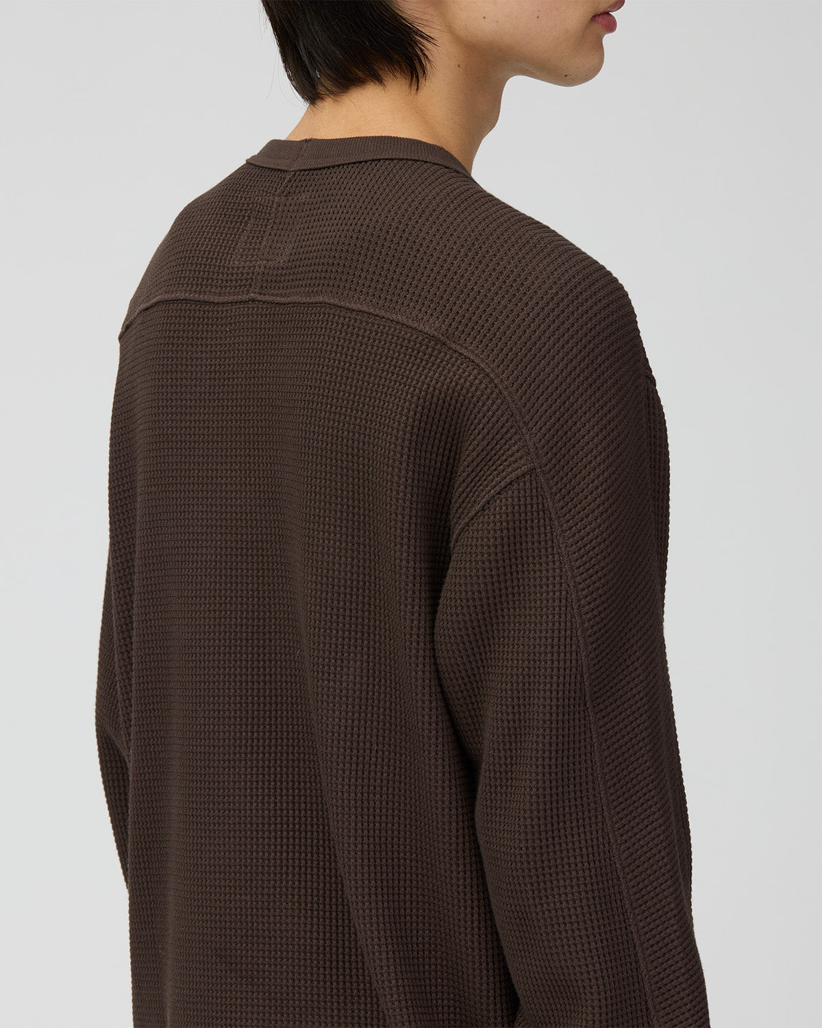 Heavyweight Waffle Pullover