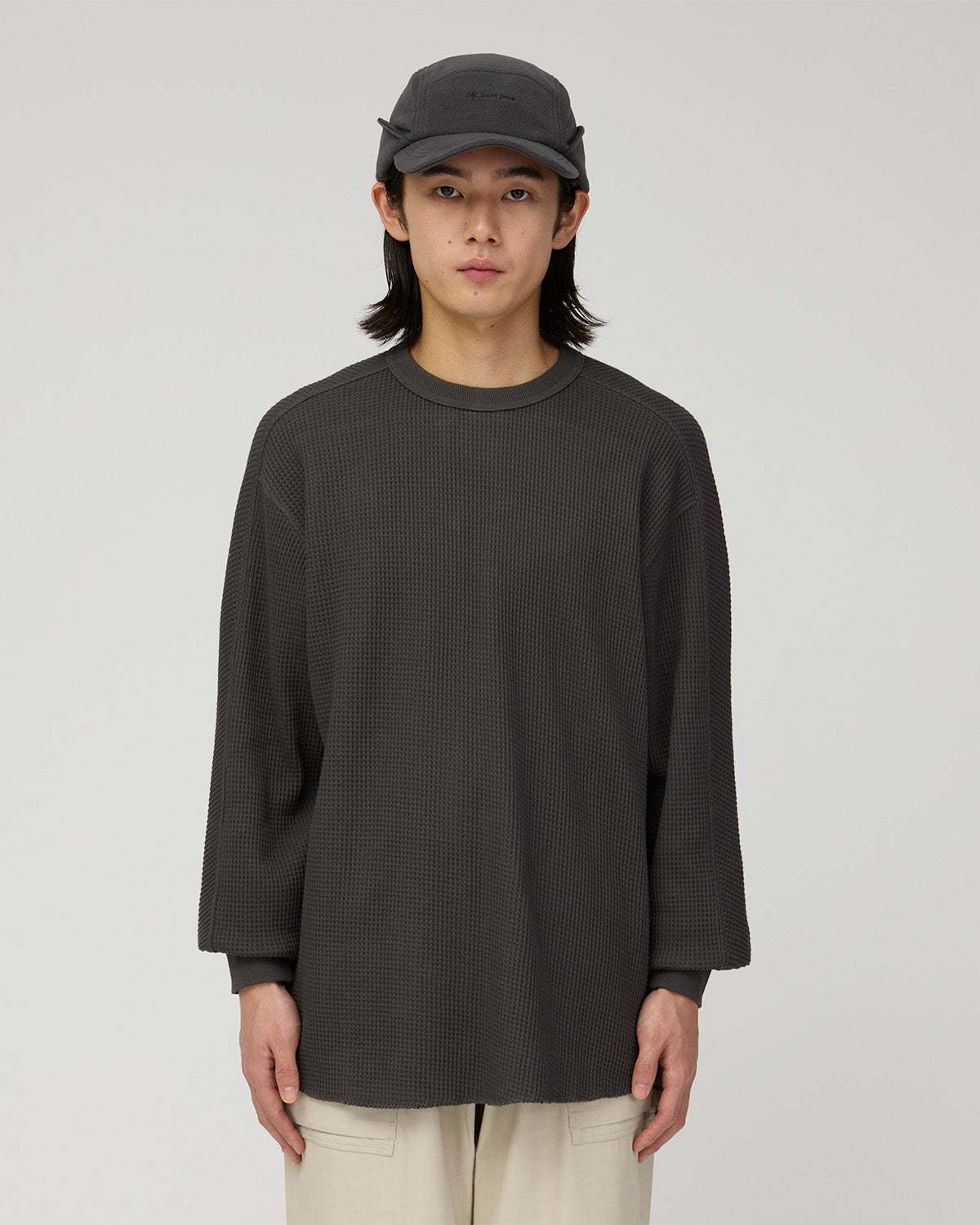 Heavyweight Waffle Pullover