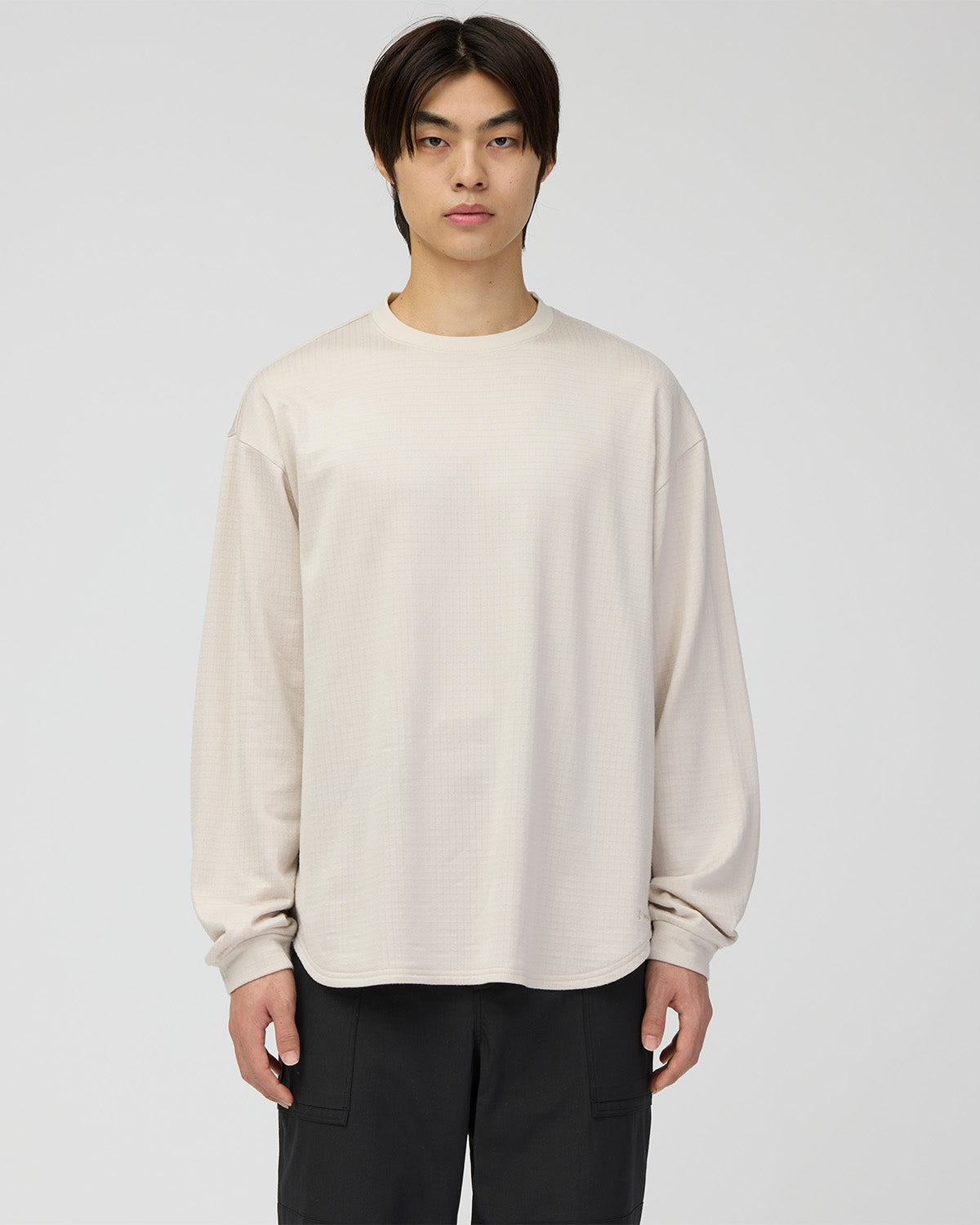 Fusion Grid L/S Pullover