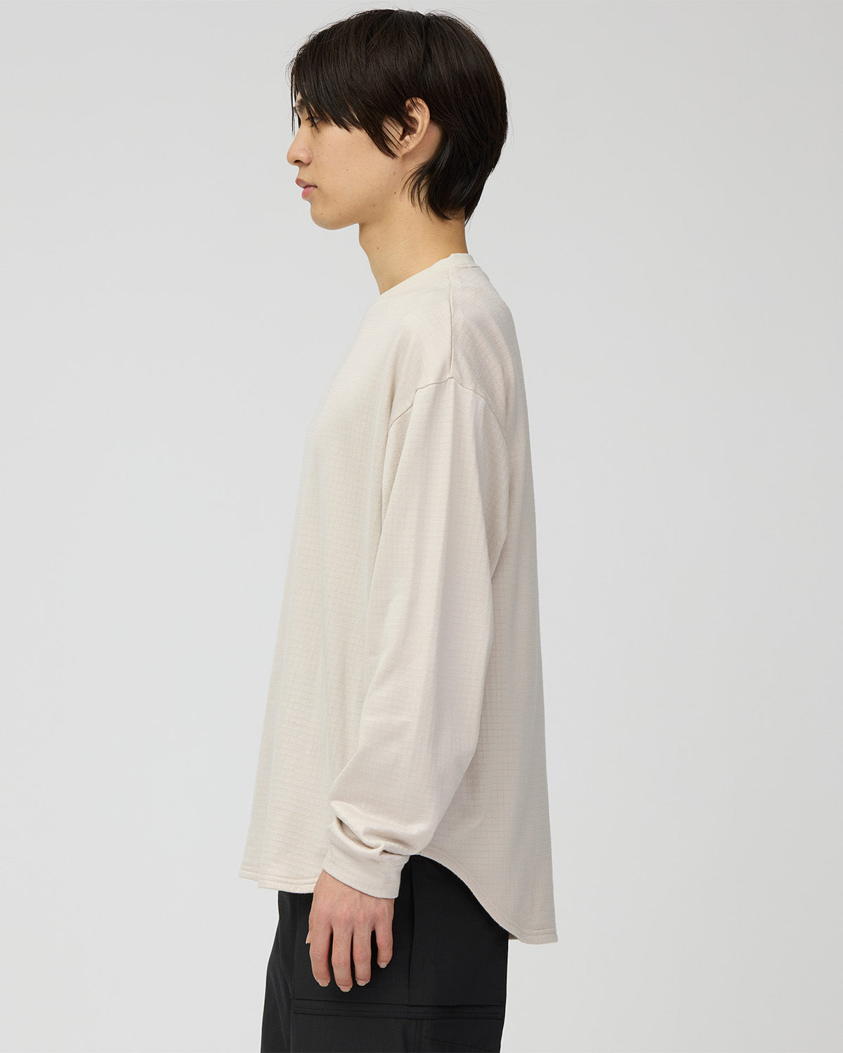 Fusion Grid L/S Pullover