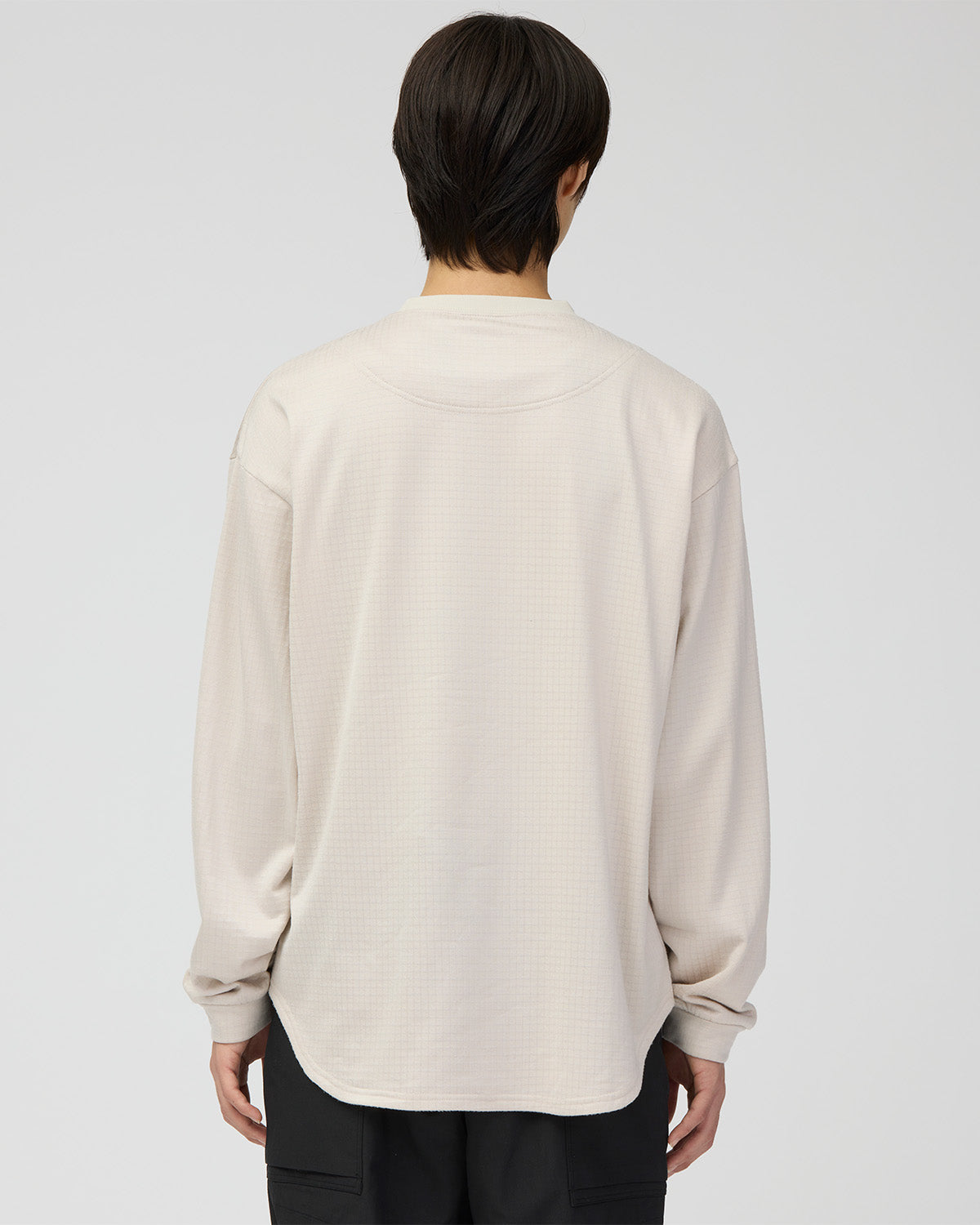 Fusion Grid L/S Pullover