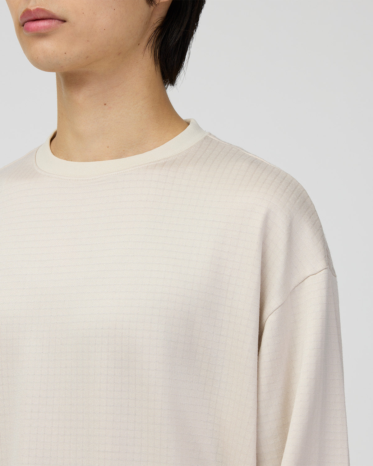 Fusion Grid L/S Pullover