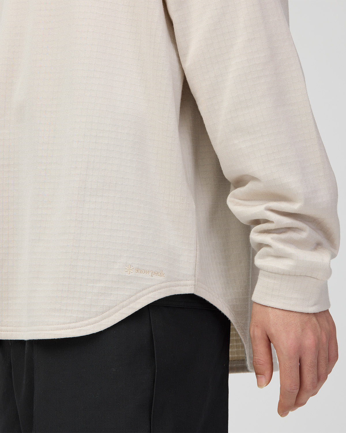 Fusion Grid L/S Pullover