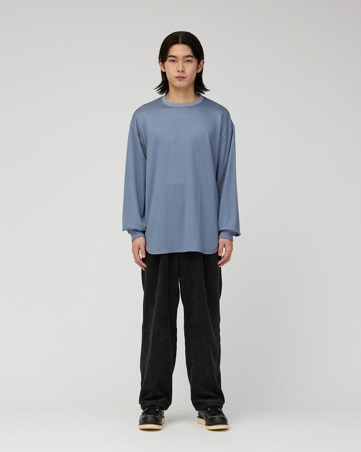 Fusion Grid L/S Pullover
