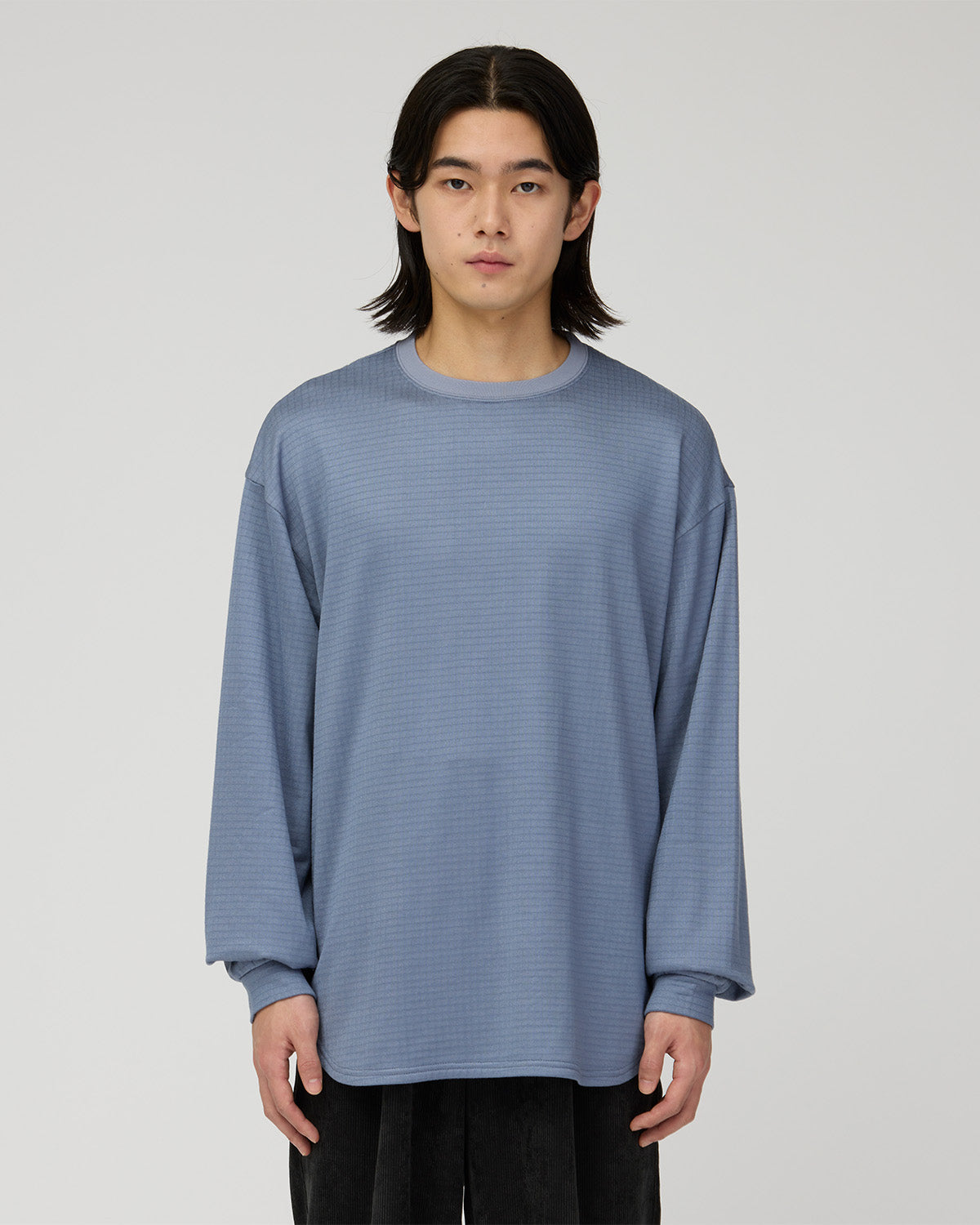 Fusion Grid L/S Pullover