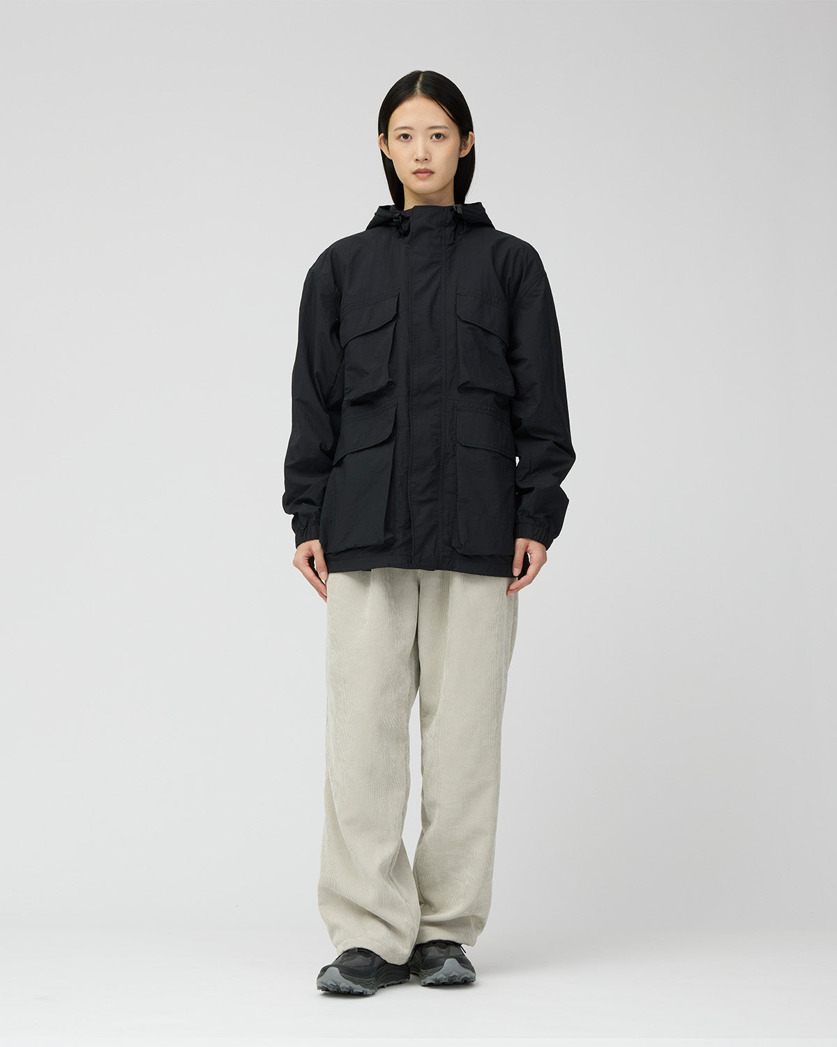 Nylon Double Rip Jacket