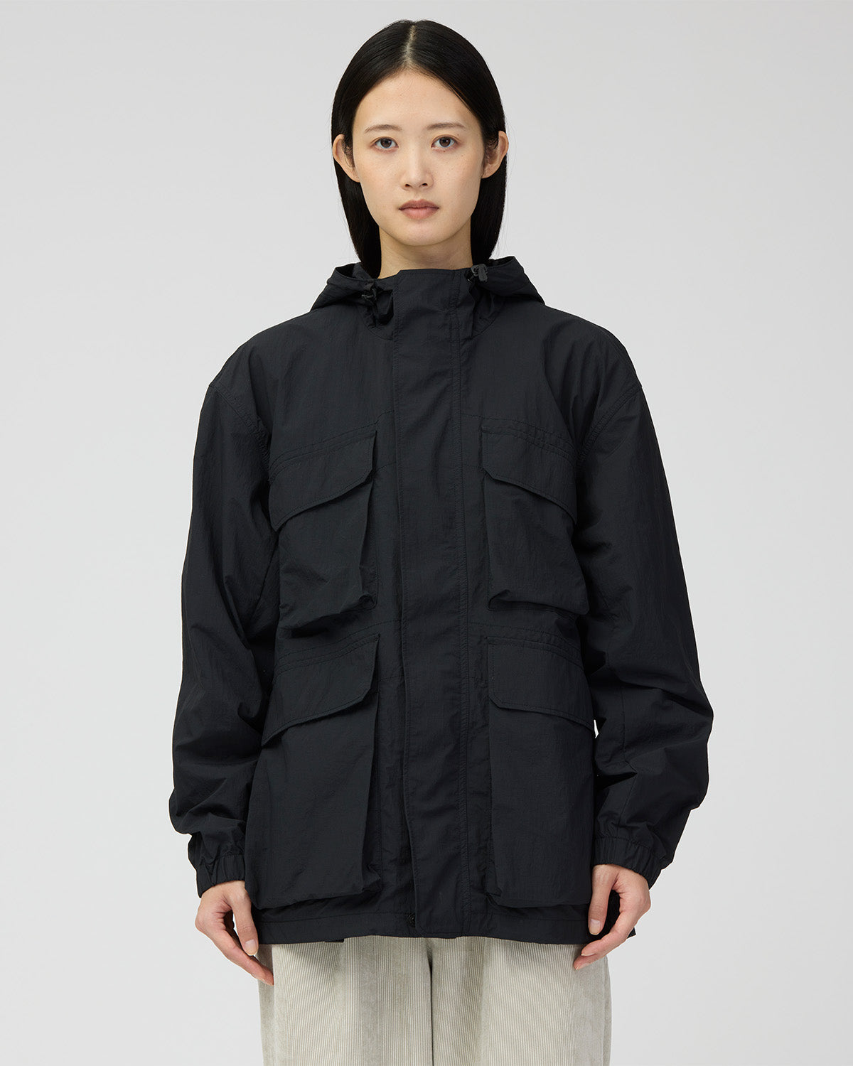 Nylon Double Rip Jacket