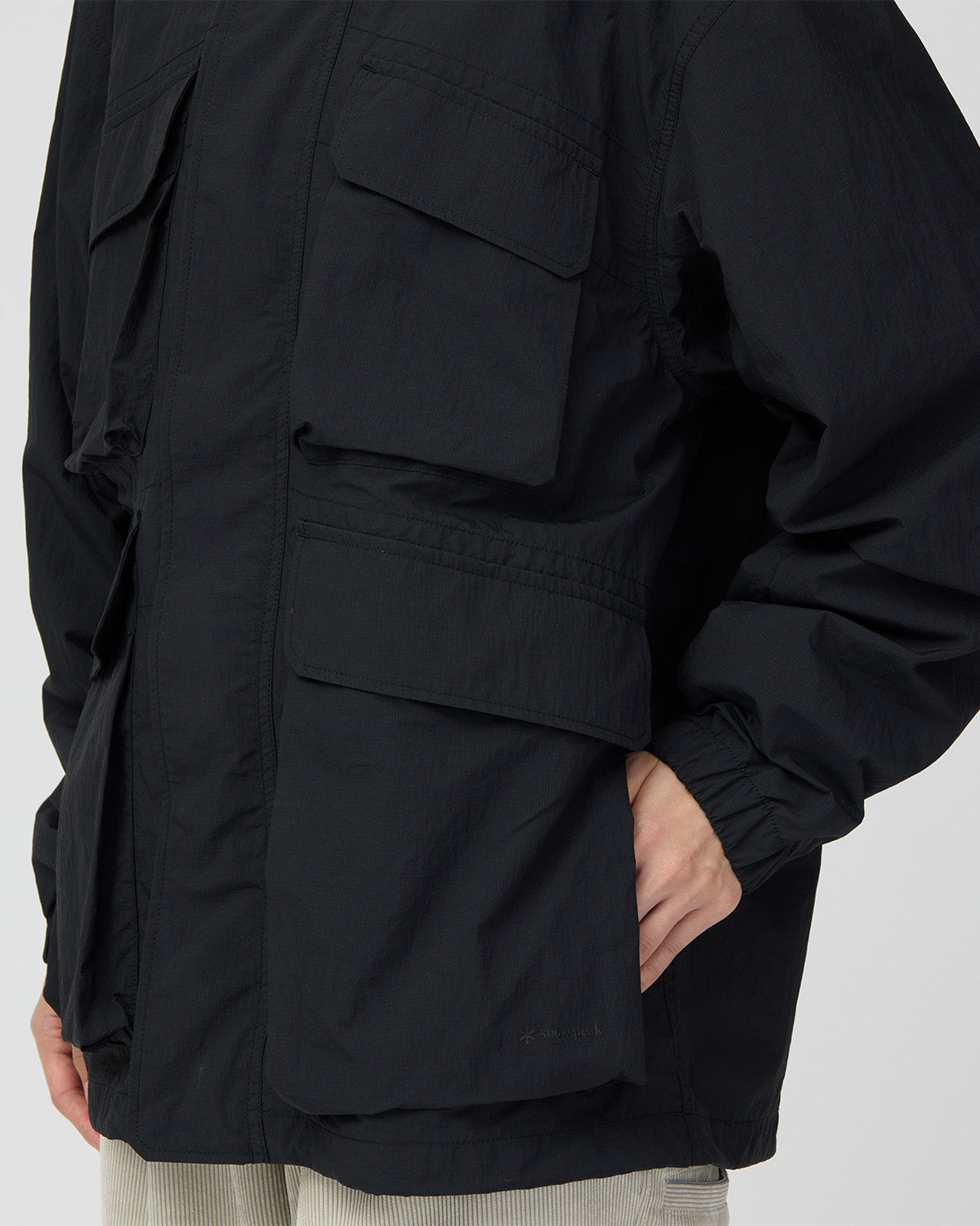 Nylon Double Rip Jacket