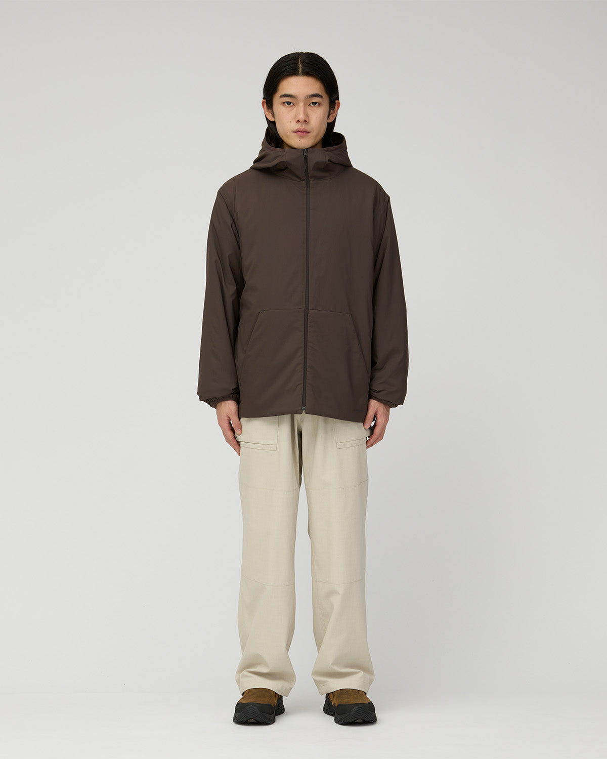 Flexible Insulated Zip Parka