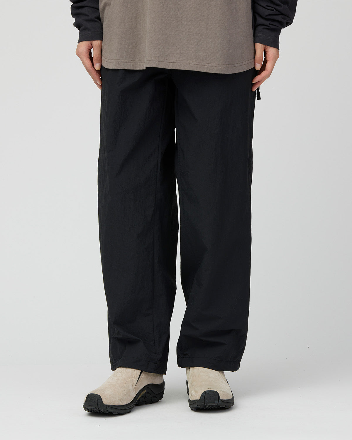 Nylon Double Rip Pants