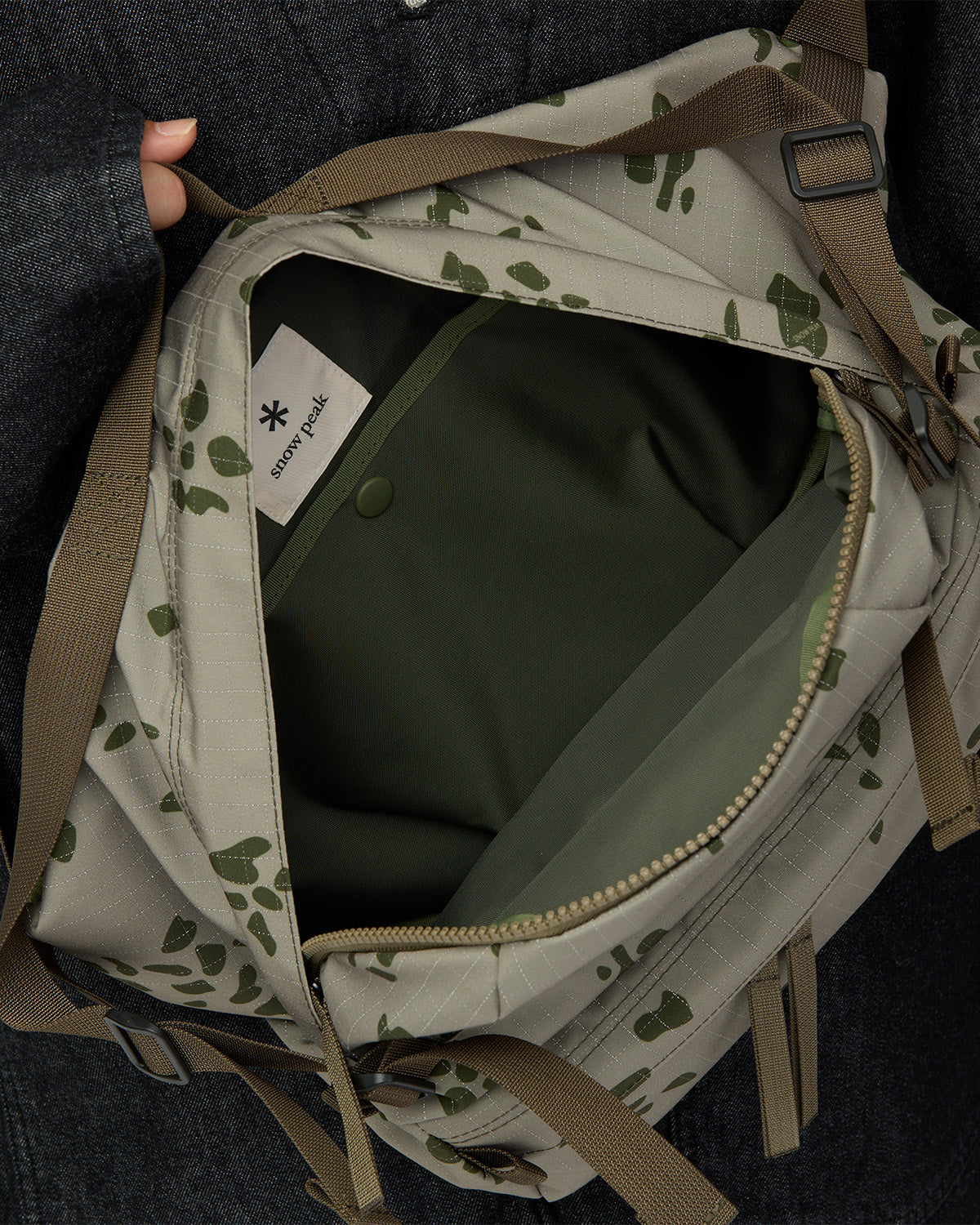 Reflective Night Camo Bag