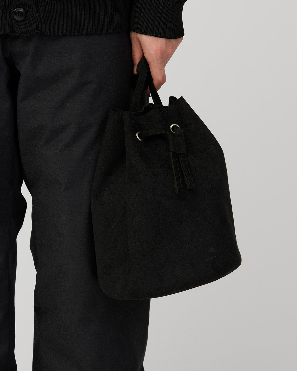 Ultra Suede Drawstring Bag