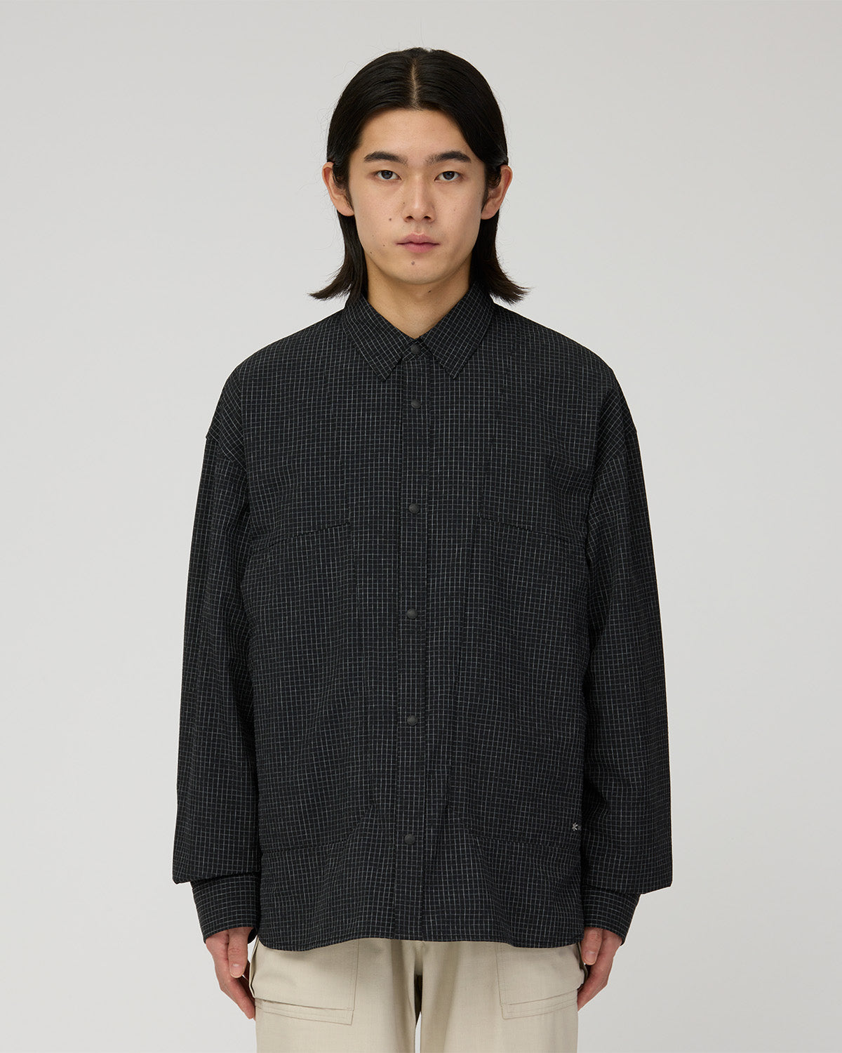 Kasuri Ripstop Shirt | Snow Peak