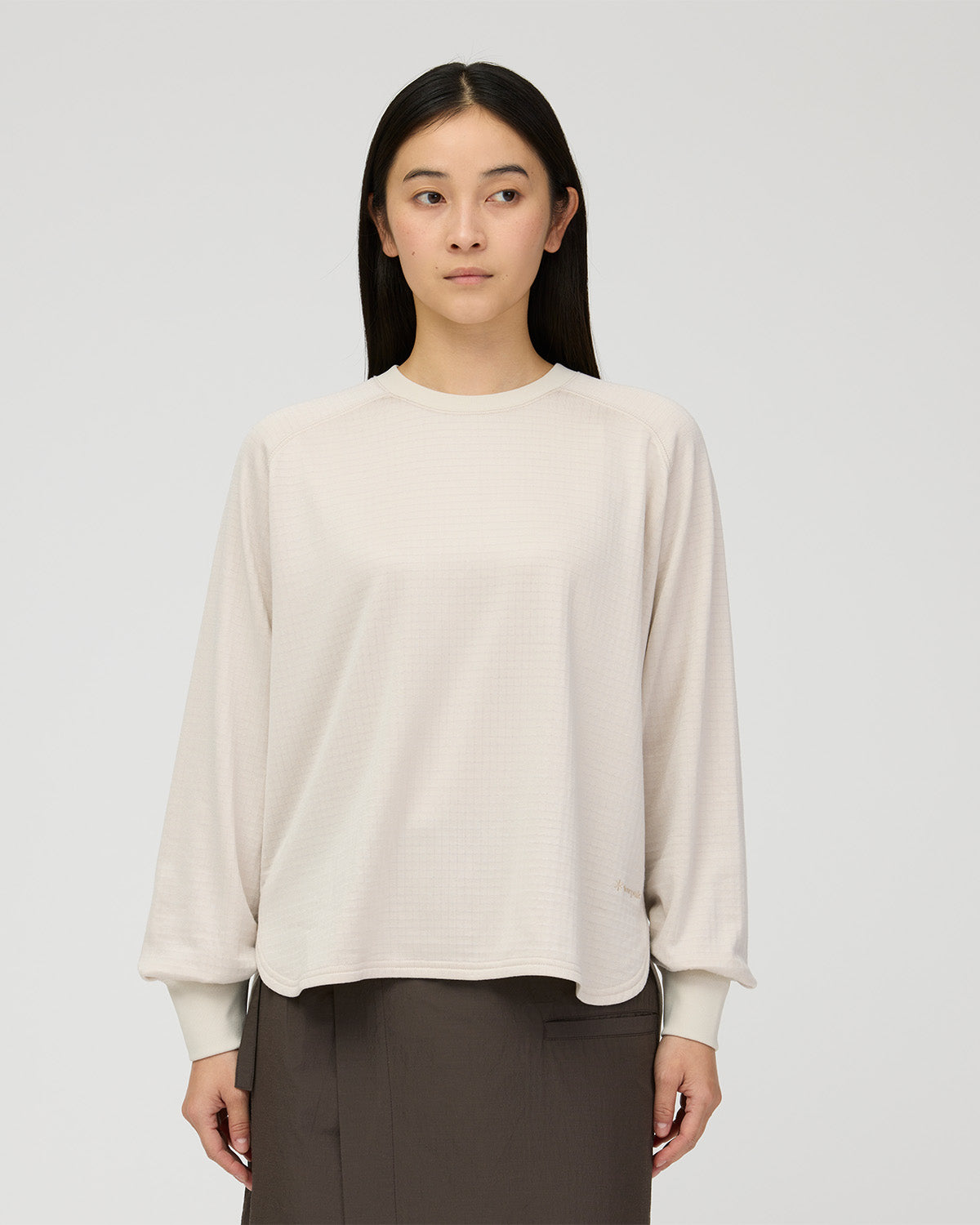 Fusion Grid L/S Women's Pullover