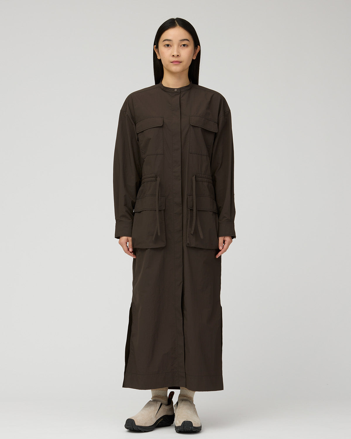 Nylon Double Rip Dress