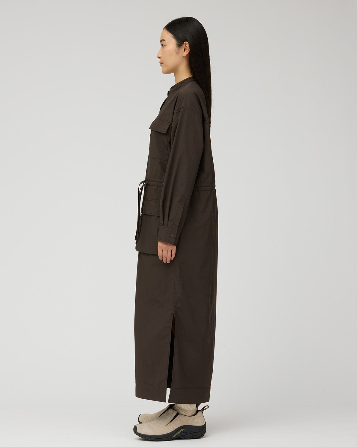 Nylon Double Rip Dress
