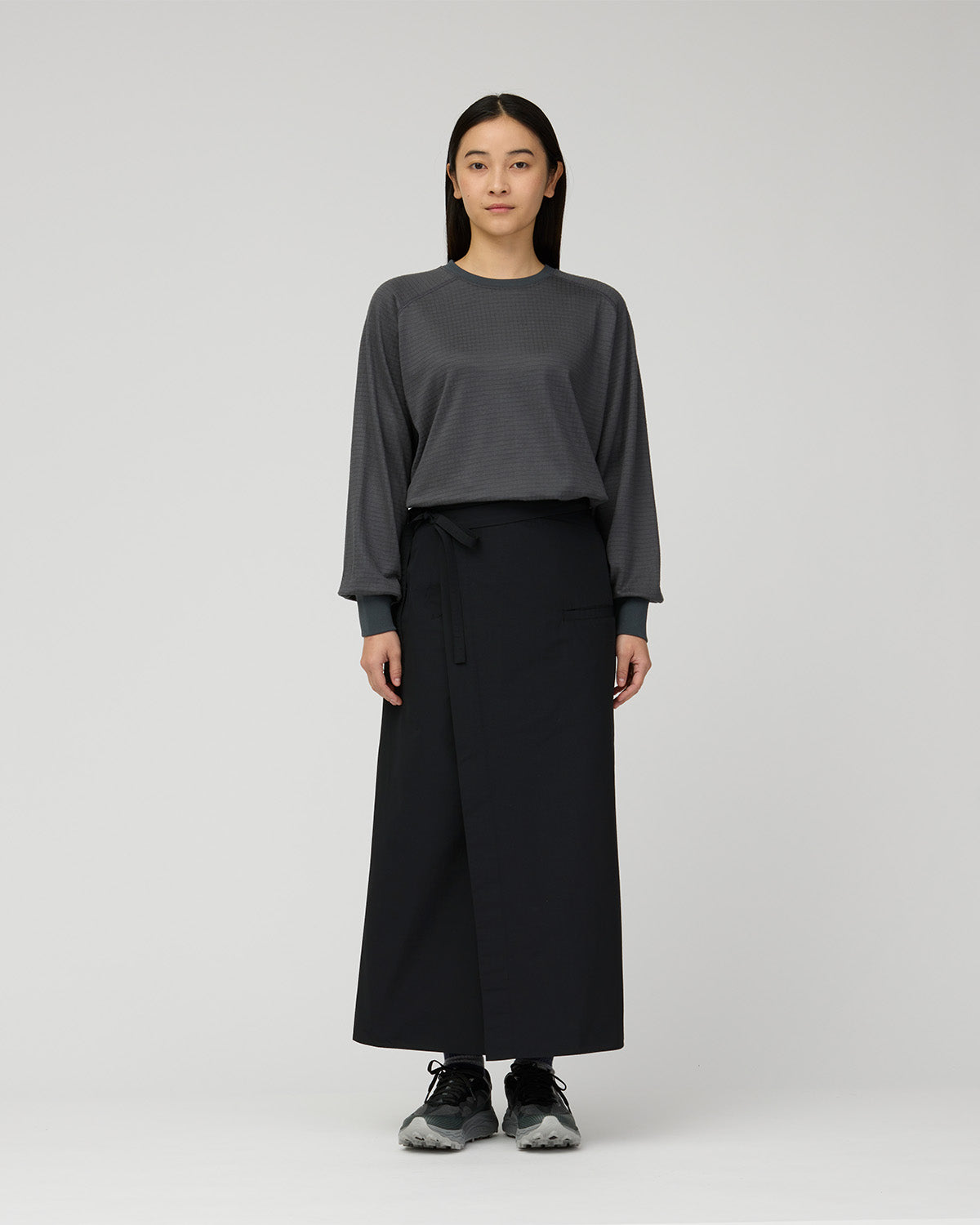 Wool Nylon Taffeta Skirt