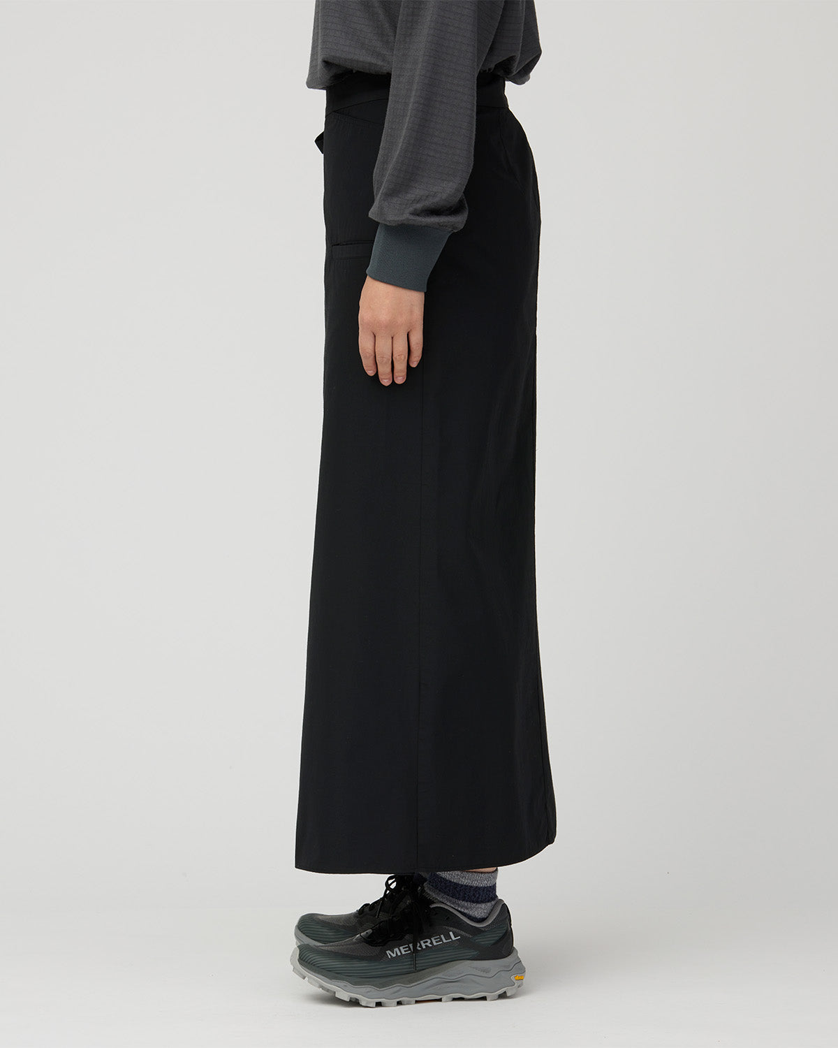 Wool Nylon Taffeta Skirt
