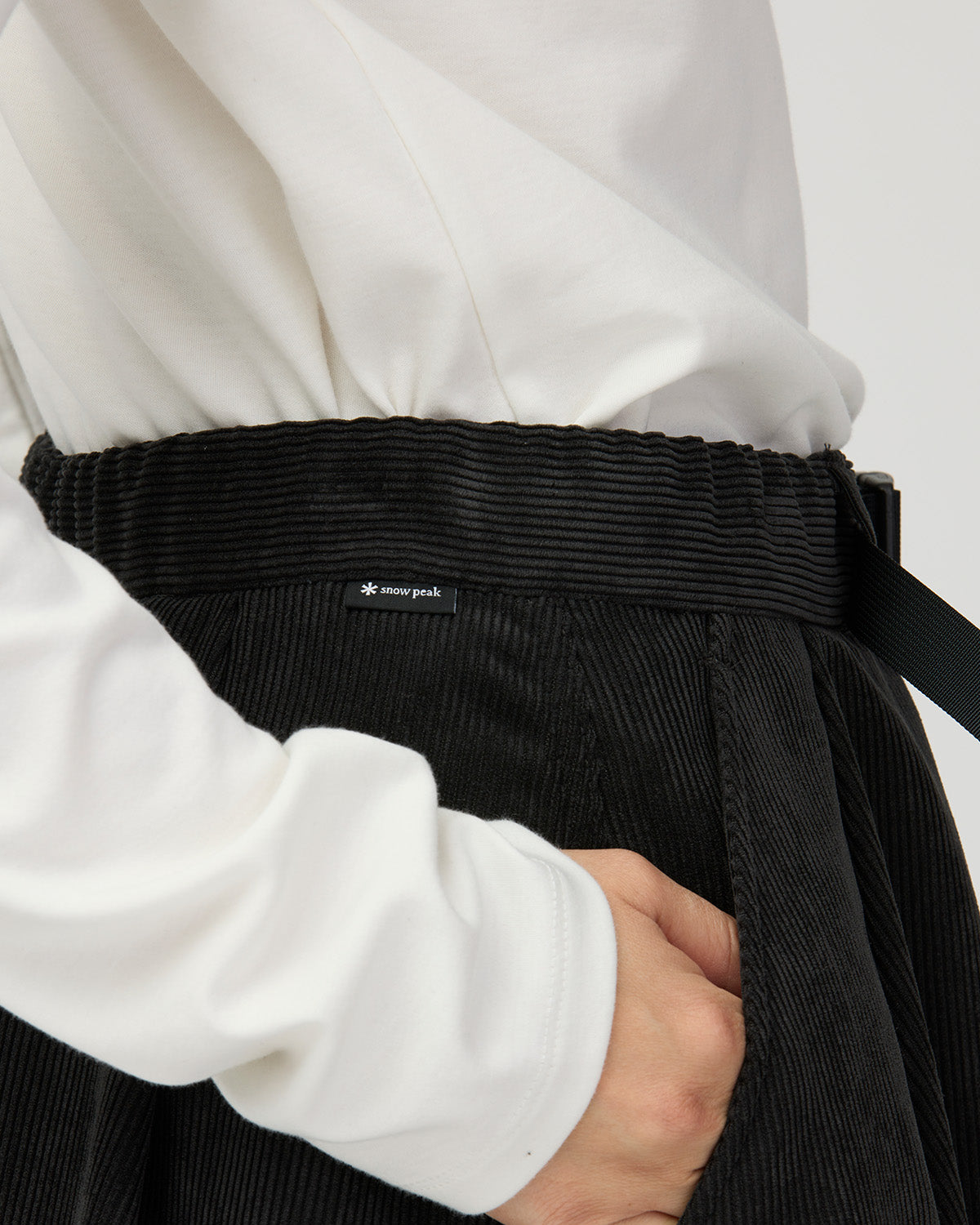 Technical Corduroy Skirt