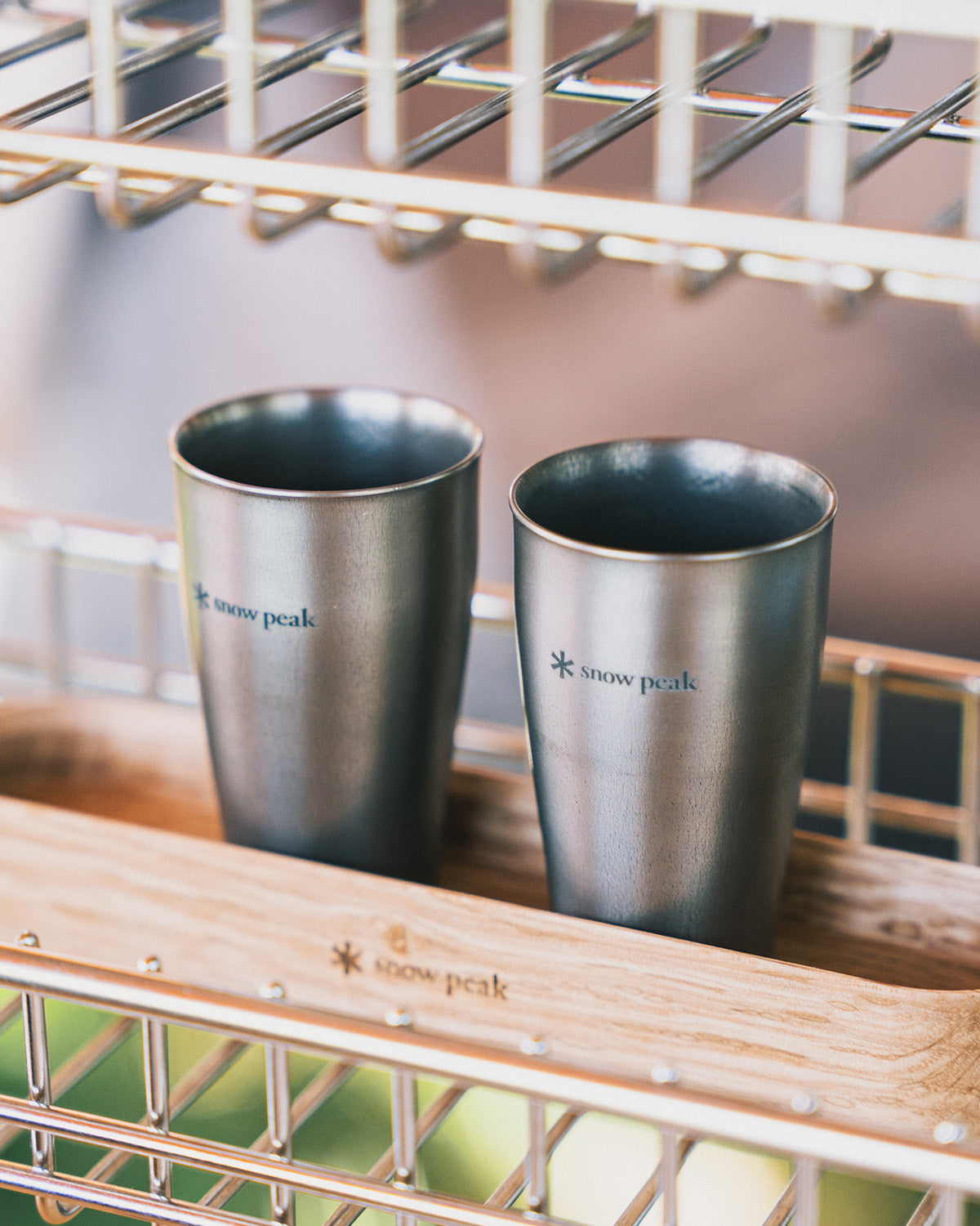 Titanium Shot Glass Duo | Snow Peak