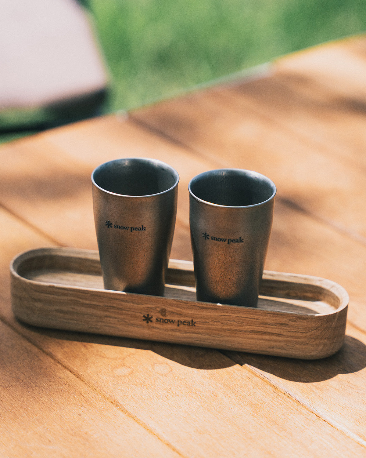Titanium Shot Glass Duo