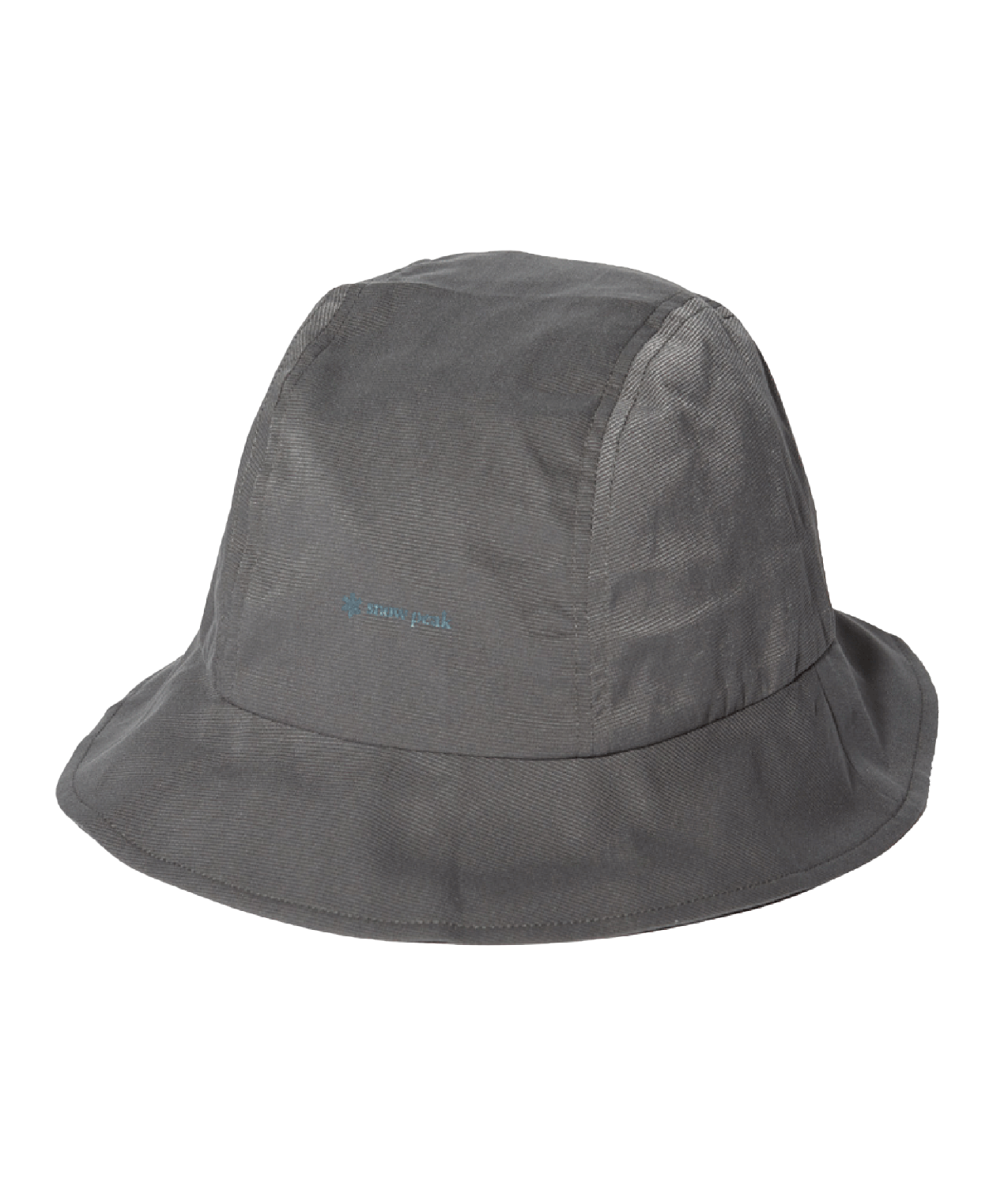 Snow Peak Crinkled-Shell Bucket Hat - Gray - One Size