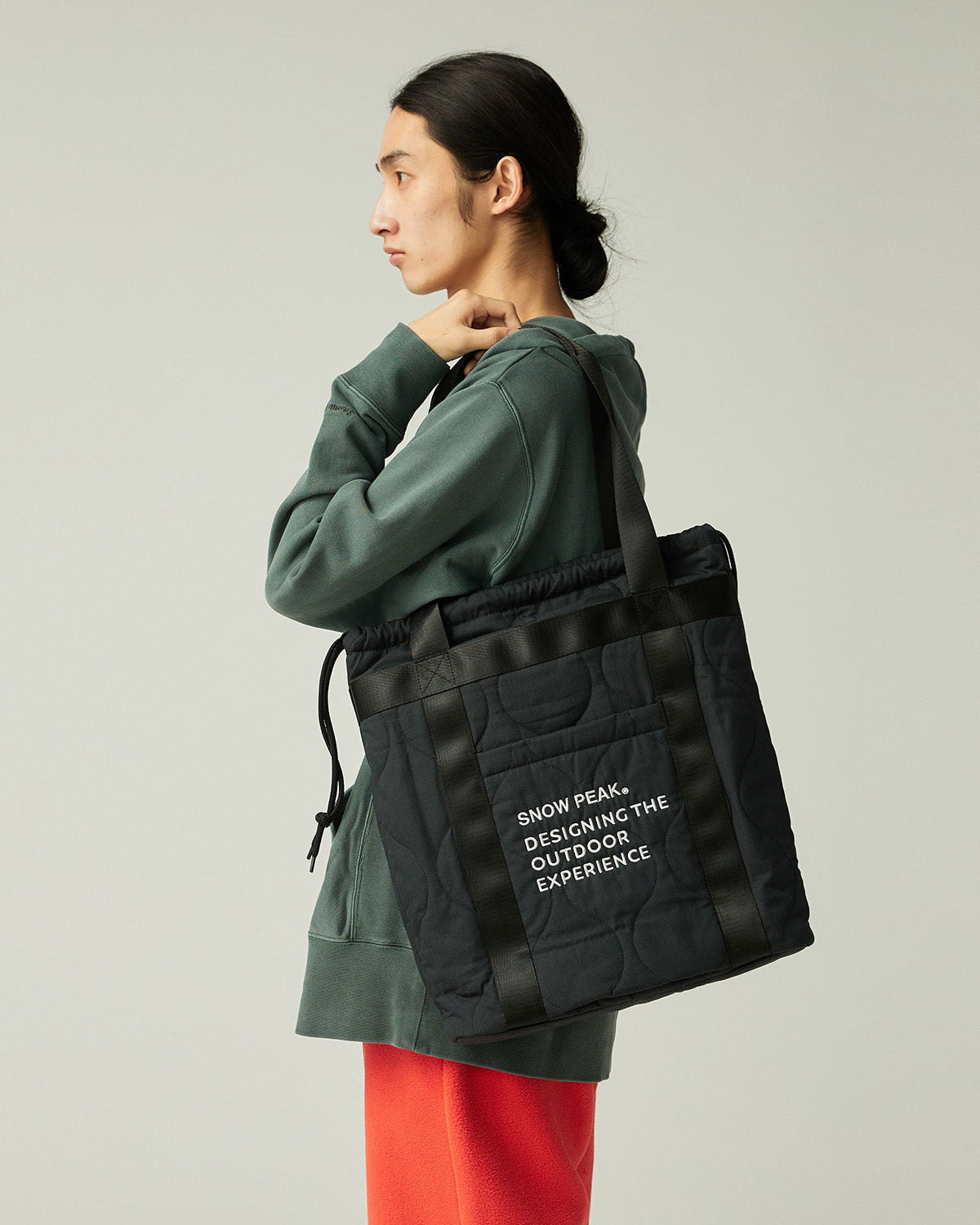 スノーピーク peak Quilted Ripstop Tote カジュアル バッグ トートバッグ AC-25AU0130 Quilted Ripstop Tote | Snow Peak