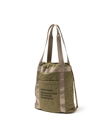Quilted Ripstop Tote
