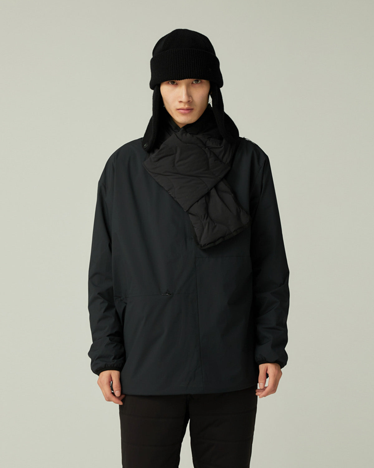 Seamless Quilted Down Stole