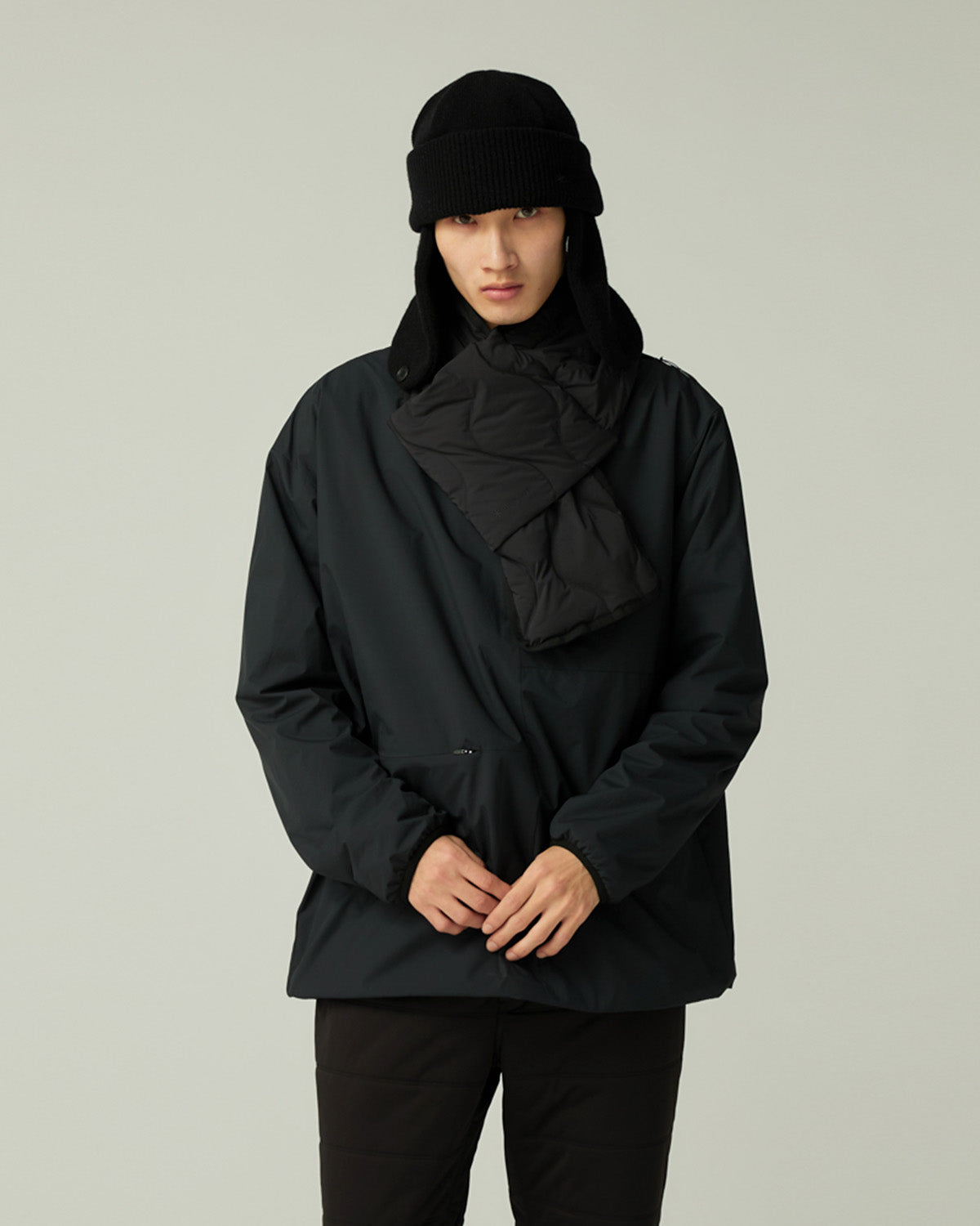 Seamless Quilted Down Stole