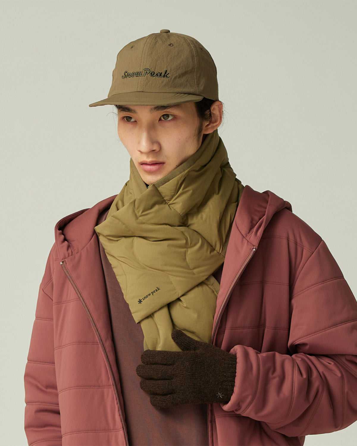 Seamless Quilted Down Stole