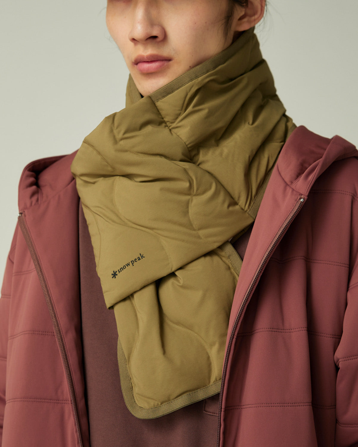 Seamless Quilted Down Stole