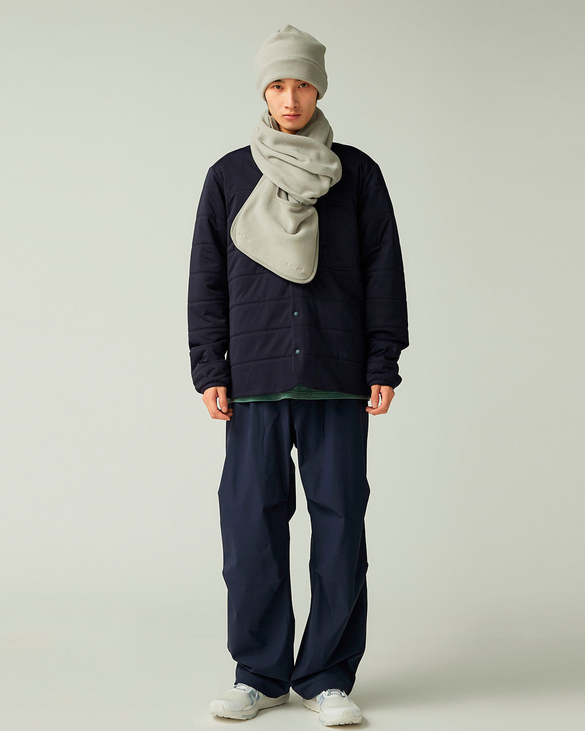 Water-Repellent Fleece Stole
