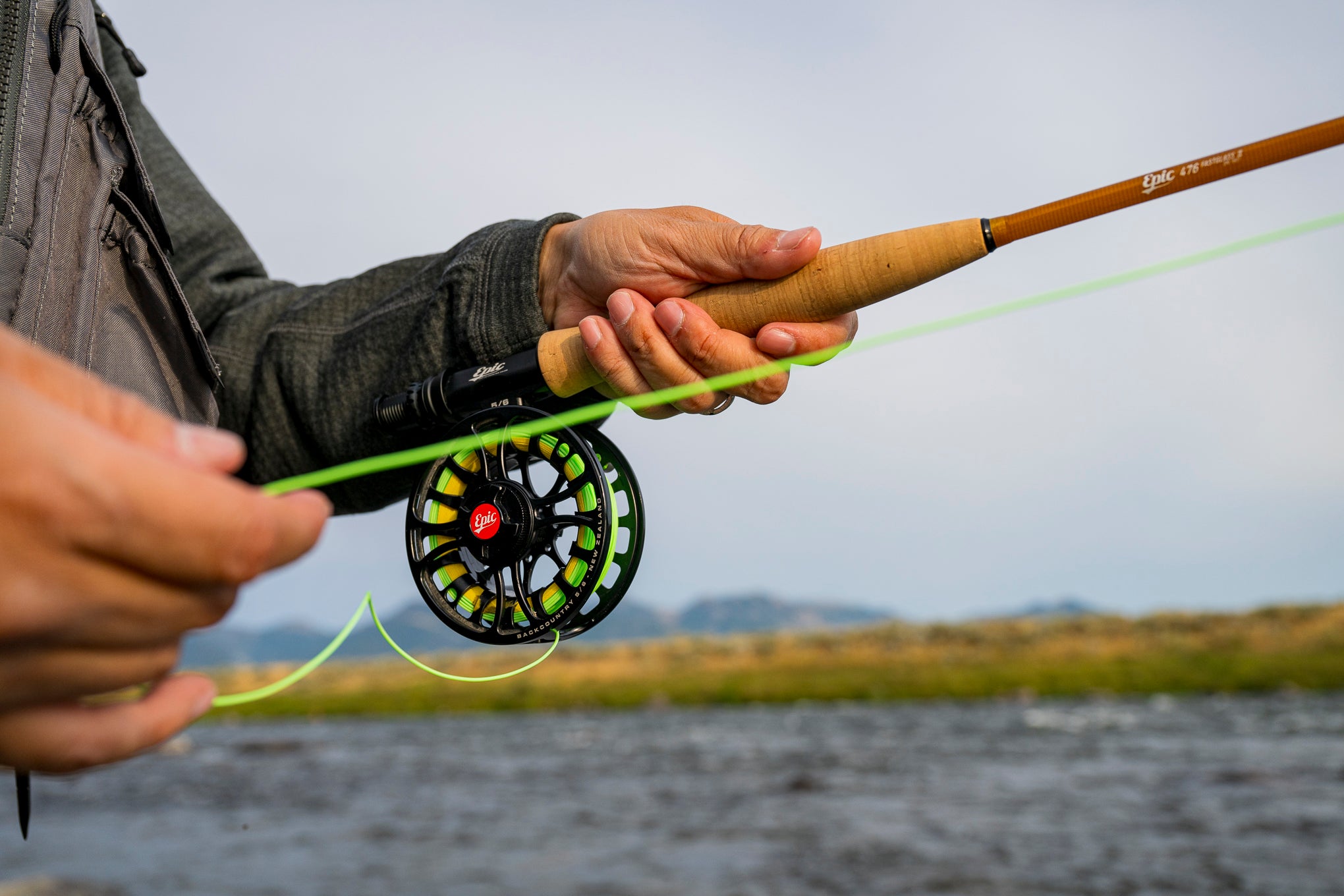 epic fishing pole 890Ti 8wt Titanium Fly Rod Small creeks BEST FLY ROD IVE EVER