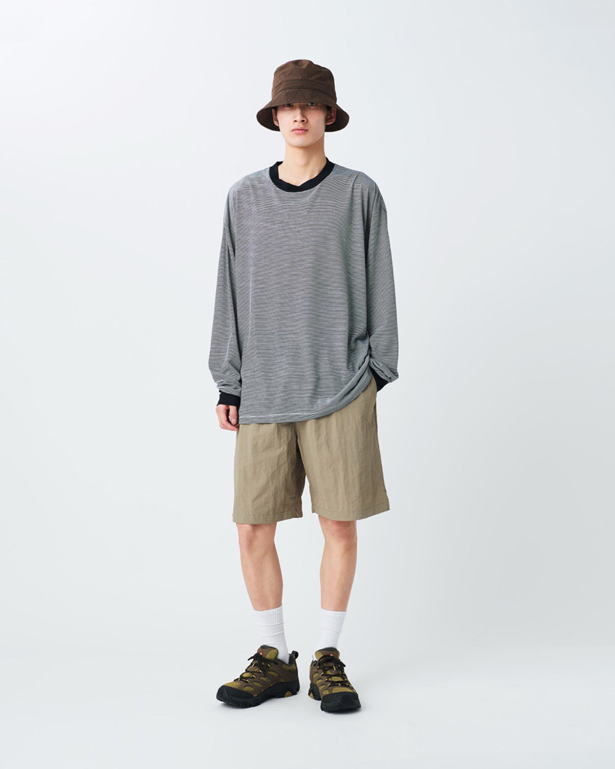 Summer Wool Stripe L/S T-Shirt
