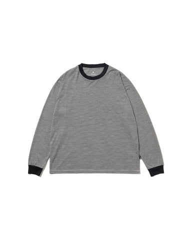 Summer Wool Stripe L/S T-Shirt