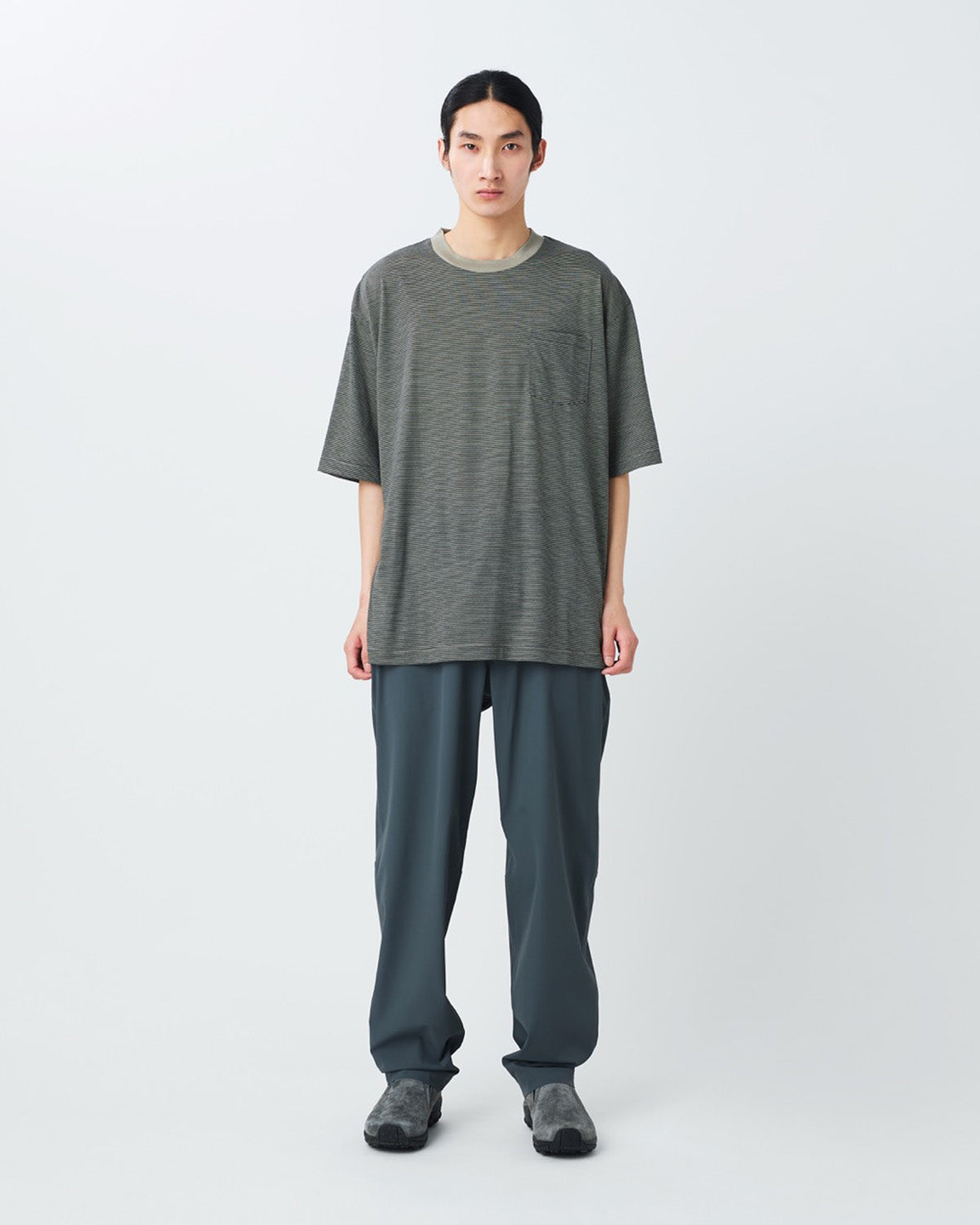 Summer Wool Stripe T-Shirt | Snow Peak
