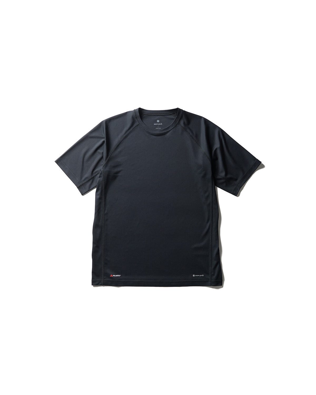 XXL FCRB POLARTEC POWER DRY N/S TOPブラック Polartec Power Dry T-Shirt | Snow Peak