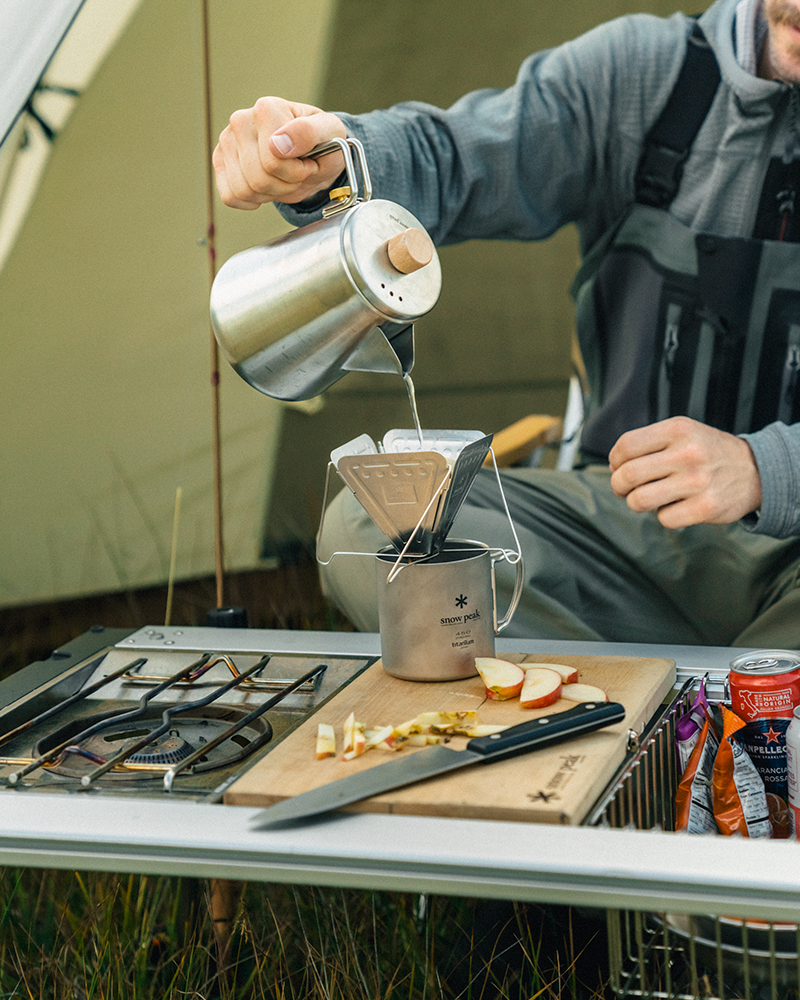 IGT Camp Kitchen Low Set | Snow Peak IGT Camp Kitchen Low Set | Snow Peak