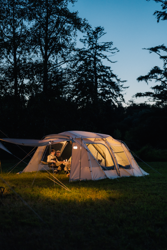 how to lock a tent Land Lock Tent Set