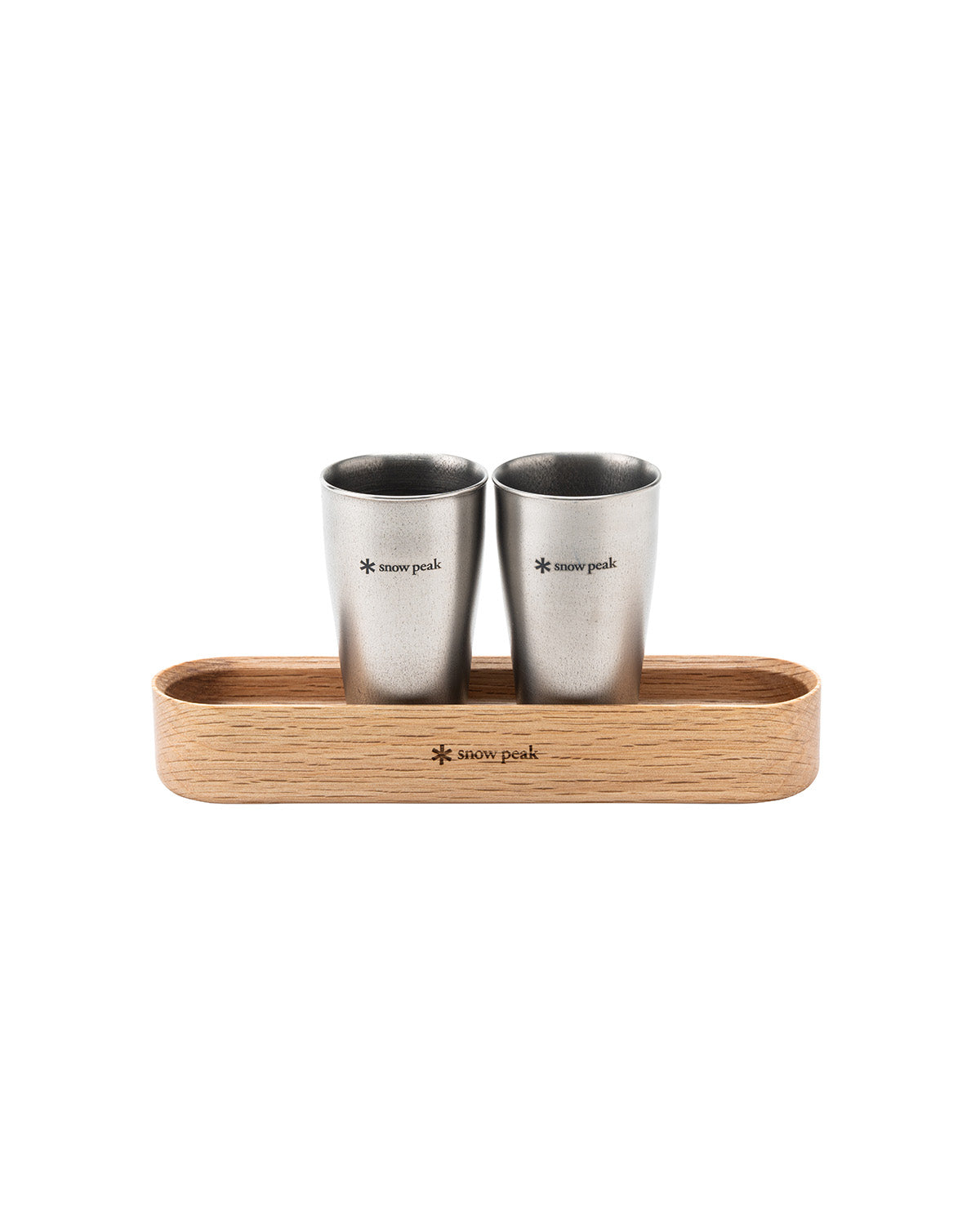 Titanium Shot Glass Duo | Snow Peak