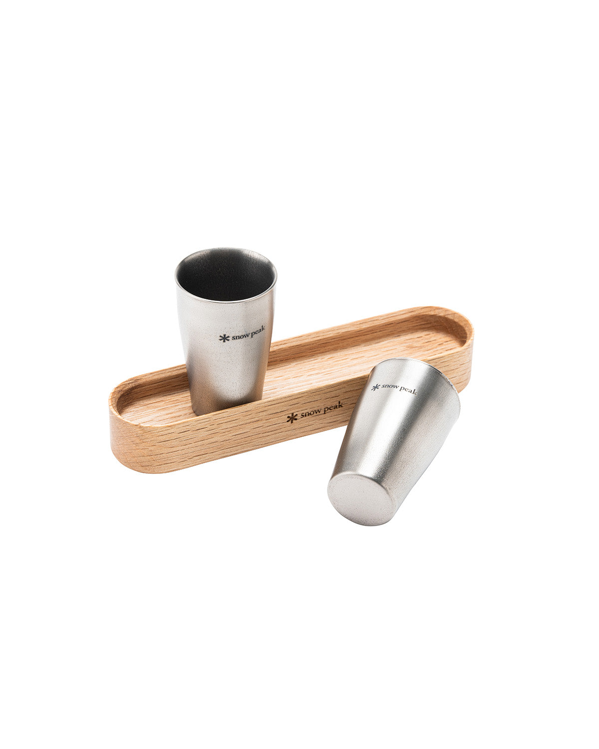 Titanium Shot Glass Duo | Snow Peak