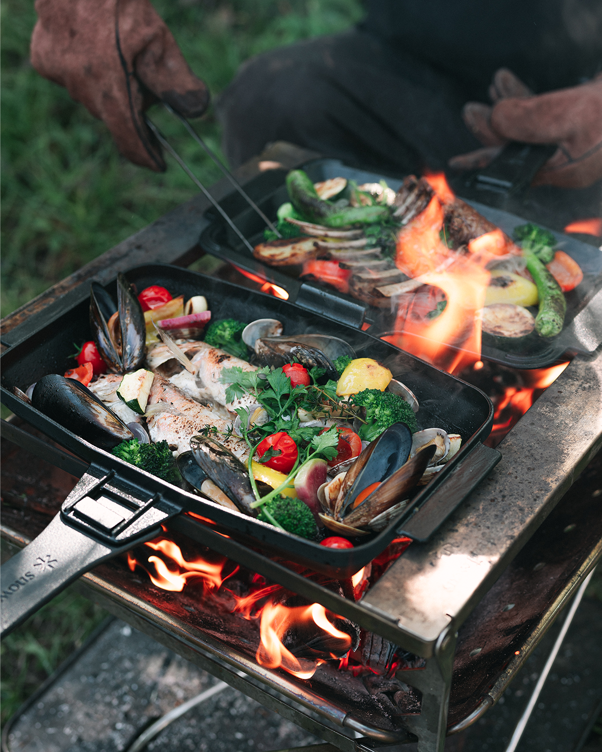 Snow peak スノーピーク Fukuyama Griddle 22 Snow peak スノーピーク Fukuyama Griddle 22